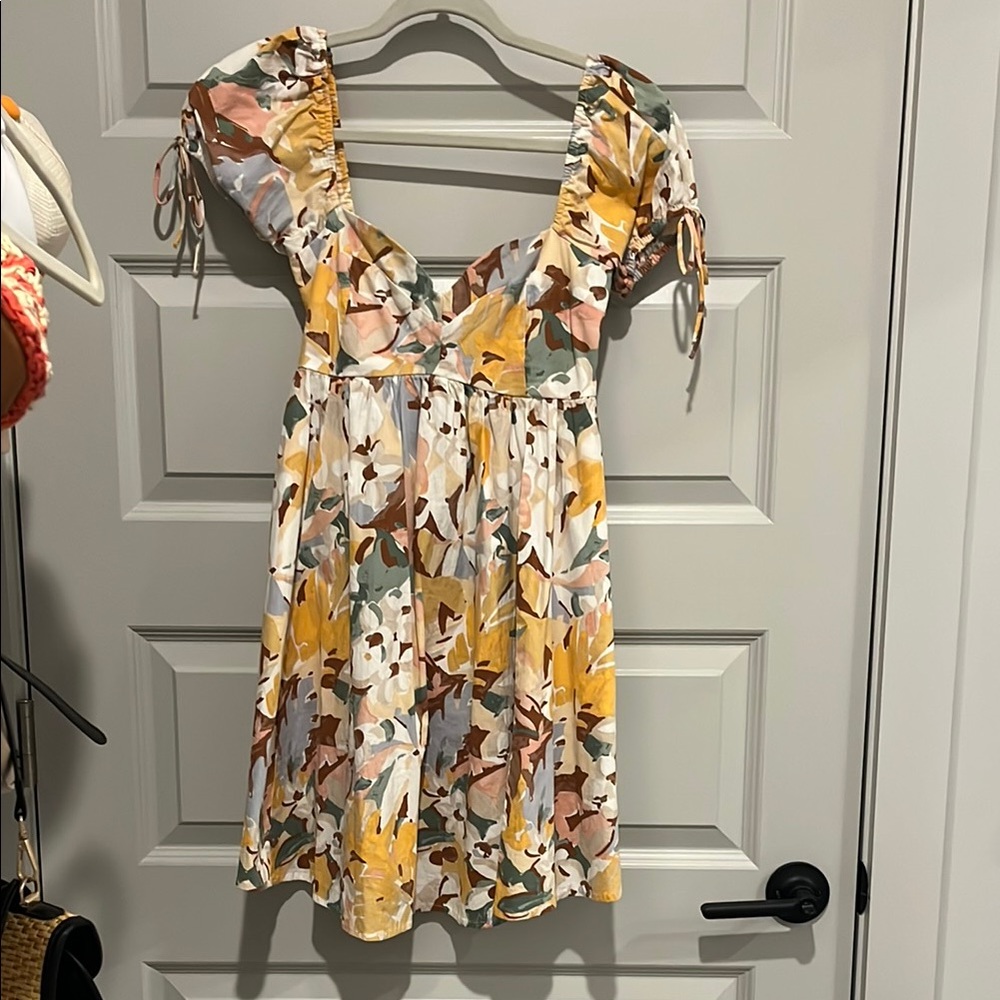 Abercrombie Floral Baby Doll Dress XS